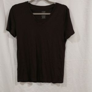 Brown merona cotton t-shirt